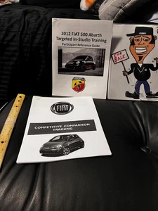 2012 FIAT 500 ABARTH + RARE TRAINING INFO GUIDE ON CARS DEALERS  ONLY GOT THIS🚗 - Bild 1 von 9
