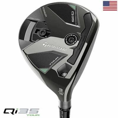 TaylorMade Qi35 Tour Fairway Wood 5w / Kai'li Blue Dark Wave R - Image 1 of 3