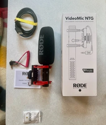 Rode Mic NTG on camera shotgun mic - Image 1 of 4