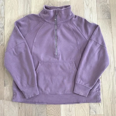 Lululemon Scuba Oversized Funnel Neck 1/2 Zip Long Sleeve Pullover Size XL XXL - Image 1 of 4