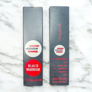 Vintage Eagle Black Warrior Super Bonded 372 #2 (24) Bleistifte NEU ungespitzt - Bild 1 von 5