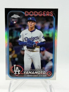 2024 Topps Chrome Update Series - Rookie Debut Yoshinobu Yamamoto #USC108... - Bild 1 von 2