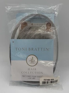 Toni Brattin Hair Collection Front Filler Classic Haarteil Hellgrau Neu mit Etikett - Bild 1 von 5