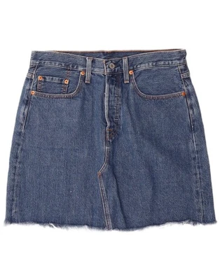 LEVI'S Womens Mini Denim Skirt W29 Medium  Blue Cotton CZ02 - Image 1 of 3