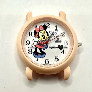 Orologio Vintage Lorus V811-0450 Minnie 'n Me Testa Funzionante Japan Quartz - Foto 1 di 8