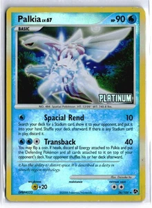 Pokemon PALKIA 26/106 Stamped Reverse Holo (Platinum) DAM/Damaged - Picture 1 of 2