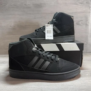 Adidas Break Start Mid Herren 11,5 Sportschuh Schwarz Sneaker Turnschuhe Schuhe - Bild 1 von 9