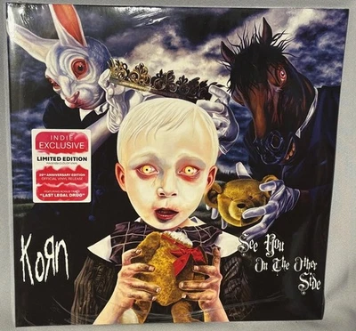 LP KORN See You On The Other Side (MAGENTA Vinyl, 2025) NEW MINT SEALED - Image 1 of 2