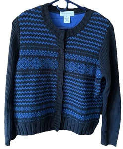 Susan Bristol Button-Up Sweater - A Timeless Addition Size Medium - Picture 1 of 4