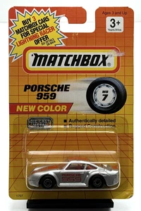 Matchbox - MB7 - Silver Porsche 959 - Picture 1 of 2
