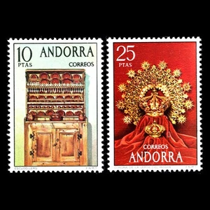 Andorra 1974 - EUROPA Stamps - Sc 81/82 MNH - Picture 1 of 2