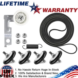 4PC Upgraded Dryer Repair Kit For LG Kenmor DLE3777W DLE2050W DLE8377NM DLE2514W - Picture 1 of 17