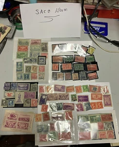 US stamps Vintage Lot Used canceled and new stamps free shipping - Picture 1 of 1