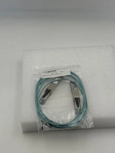 Cisco 100G QSFP28 AOC -100GBASE Ethernet DAC OM3 QSFP-100G-AOC5M - Imagen 1 de 4