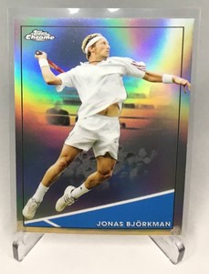 2021 Topps Chrome Tennis Jonas Bjorkman Refractor #6