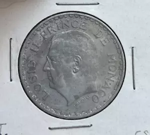 Mónaco 1945 5 francos bg - Imagen 1 de 2