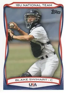 2010 TOPPS USA BASEBALL # USA-18 RED SOX BLAKE SWIHART  RC  NM-MT - Picture 1 of 1