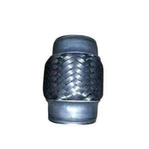 Flex Pipe 2 1/4 x 4 Flex Pipes Blank Inter-braided Ends - Picture 1 of 4