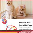 N/ A Cat Plush Buntes Ballspielzeug Interaktives Haustier, das Backenzahnspielze