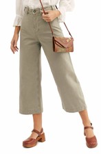 Free People Green Wide Leg Pants For Women For Sale Ebay