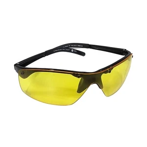 Harley-Davidson Motor Clothes Men's Yellow Lens Safety Glasses Black Frame - Picture 1 of 6