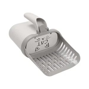 Cat Litter Scoop With 4 Rolls of Garbage Bags Extra Large Capacity W/ Baffle ! - Picture 1 of 10