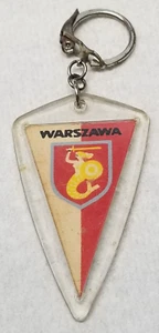 Warsaw Syrenka Warsaw Mermaid Keychain Warszawa Plastic Vintage - Picture 1 of 6