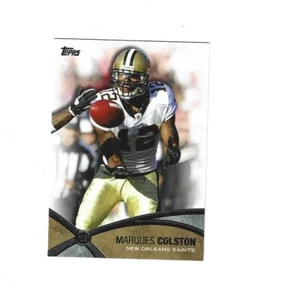 2012 Topps Prolific Playmakers #PPMC Marques Colston   NEW ORLEANS  SAINTS - Bild 1 von 1