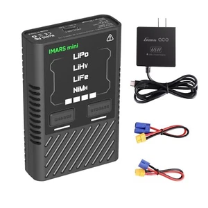 Gens ace Imars Mini G-Tech Series 60W Lipo Battery Charger with a 65W Type-C ... - Picture 1 of 7