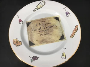 Rosanna 1939 Chateau Haut-Bages Liberal Salat Dessert Teller - Bild 1 von 7