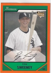 2007 BOWMAN ORANGE /250 RC RYAN SWEENEY CHICAGO WHITE SOX PARALLELS (JC)868 - Picture 1 of 2