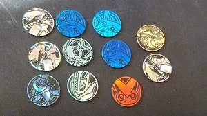 11 monedas de plástico vintage para juegos de POKEMON JCC - Imagen 1 de 2