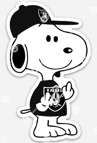 Las Vegas Raiders MAGNET - Football Raiders Nation former Oakland NFL Cover