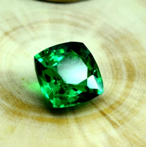Granate verde piedra preciosa corte cojín AAA+ granate tsavorite 8,10 quilates facetado - Imagen 1 de 7