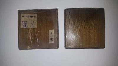 ceramic bulletproof plates size 3,74" x 3,74" from 6B5 vest, not replica