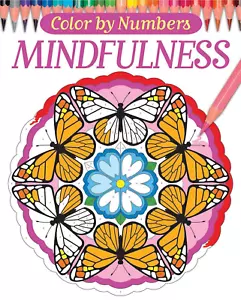 Color by Numbers - MINDFULNESS (Chartwell Coloring Books by David Woodroffe-2016 - Imagen 1 de 1