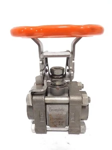 Saldatura presa valvola a sfera 1" Swagelok S-65ESW16P-LLK-W20 2500 psi @ 100F - Foto 1 di 5