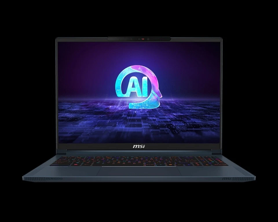 MSI Stealth 16 AI Studio Core Ultra 7 155H 32GB 1TB RTX 4060 GPU 240Hz Ai Laptop - Image 1 of 4