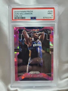2019 Panini Prizm Zion Williamson Pink Ice Prizm 248 - Picture 1 of 1