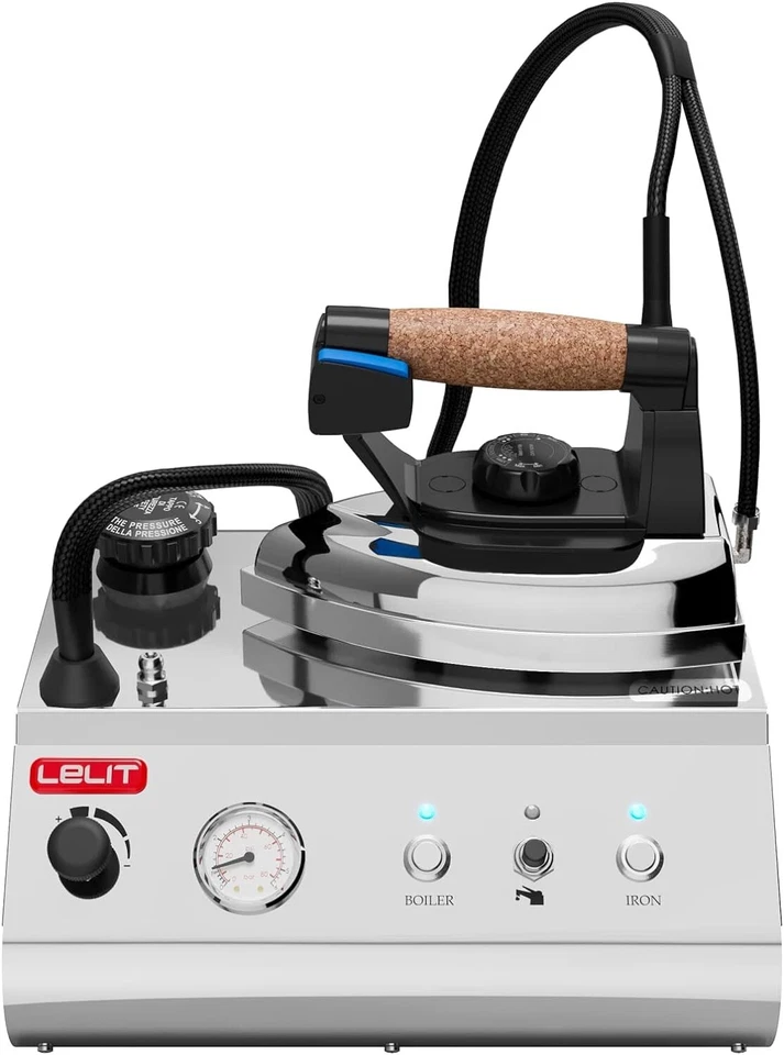 L'El-It PS326 800W Ferro da Stiro a Caldaia - Argento - Immagine 1 di 4
