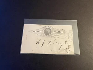 US 1894 Postal Card w/ Georgia Small Town CXL (E) Savannah GA +Homeseeker Loan - Picture 1 of 1