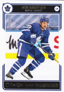 20/21 OPC..NICK ROBERTSON..GLOSSY ROOKIES..# R-14..MAPLE LEAFS..COMBINED SHIP - Picture 1 of 1