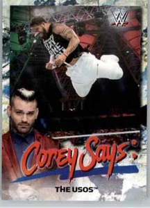 2019 WWE Smackdown Corey Says #18 Usos - Picture 1 of 2