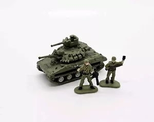 MICRO MACHINES MILITARY TANK M551 Sheridan "The Mauler" Green Includes Soilders - Picture 1 of 5