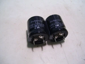 2PZ CONDENSATORE RUBYCON MXP 100UF 200V P3760 - Foto 1 di 3