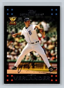 Copa Justin Verlander All Star Rookie Topps #160 2007 - Imagen 1 de 2