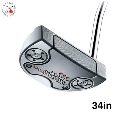 Scotty Cameron Golf 2018 Select Fastback Putter 34inch US Model Men Headcover RH - Image 1 of 4