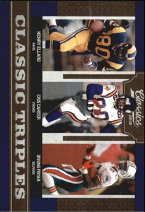 2010 Classics Classic Triples #5 Henry Ellard/Cris Carter/Irving Fryar - NM-MT