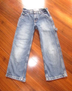 OLD NAVY by Gap ~ Boy's 7 ~ VINTAGE Y2K 2002! Rare! Painter's Loop Denim Jeans - Picture 1 of 9