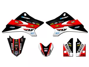 Kit de gráficos Senge 2006-2022 TTR 50 RICOCHET negro compatible con Yamaha - Imagen 1 de 10